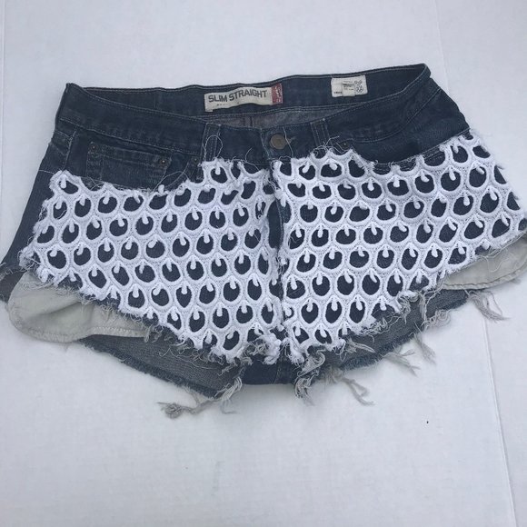 Levi’s 514 Jean Upcycled Cut-off Shorts - Picture 1 of 8